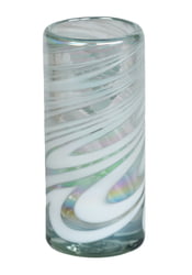 Shot Glasses 2oz Shot Glass, White Swirl, Set of 6